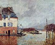 Alfred Sisley L inondation Port Marly oil painting
